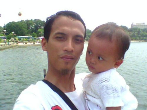 I am with my son - Like son, like father