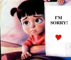 saying sorry - is it hard to say the word sorry?