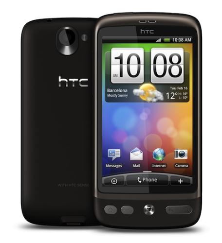 htc desire - HTC desire mobile smartphone