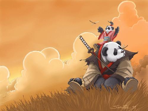 Warcraft III - Pandas - I like Warcraft III very much