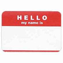 Hello, My name is... - Hello, My name is.. a sticker
