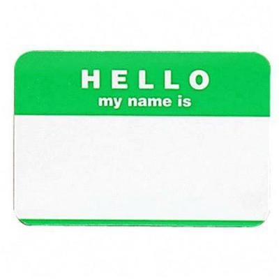 Hello, My name is... - Hello, My name is ... sticker