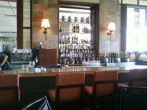 Bar - The bar that is located at Taal Vista Hotel beside the restaurant.