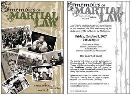 Martial Law - death,torture,killing