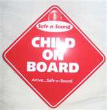 Child On Board - Sign depicting Safety