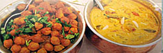 Indian food items - The image of Indian food items