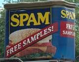 Spam  - Spam lunch meat and free what??