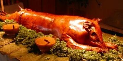 Lechon - A Filipino dish during celebration