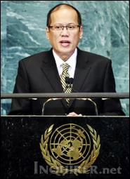 Aquino Speech - Proposing Global People Power in UN