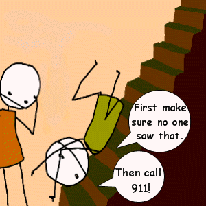 fall ^^ - someone fell in the stairs fall ^^ - someone fell in the stairs
