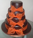 Chocolate wedding cake - Just how good does this look!!!!