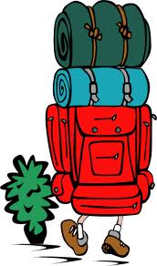 Backpacking - Picture of a typical backpack for travelling Backpacking - Picture of a typical backpack for travelling
