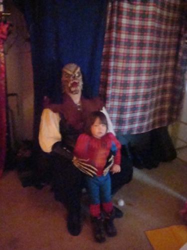 Scary Story Teller-Samhain 2009 - Husband's costume for the Samhain 2009.