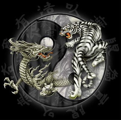 Dragons and Tigers - This image is one of the many images that inspired meto get the Tatts that i do. Essentially, what i want to do is reacreate this image when i cross my arms.