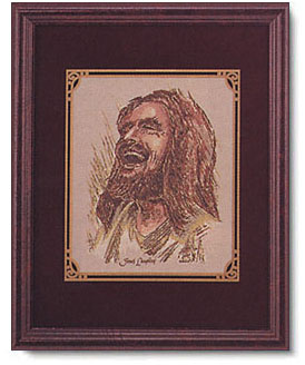 Jesus laughing - A picture of Jesus when He laughing