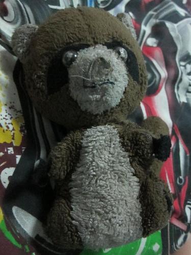 Ricky Raccoon  -  This is my fave stuff toy then. When other girls have dolls. I have my Ricky Raccoon.