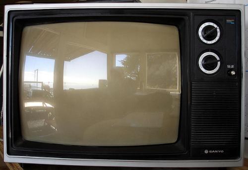 A television - This is a picture of a television.
