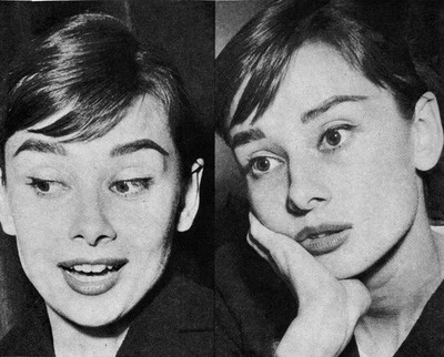 audrey audrey audrey! - Three captures of her beautiful face.