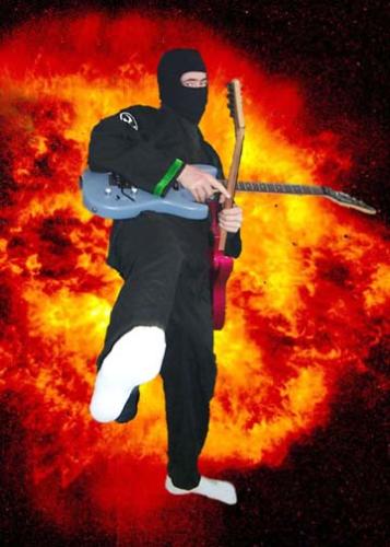 Real Ultimate Power - Me Wailing on two guitars at the same time.