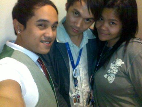 friends - najie and aleks are my best buddies at work
