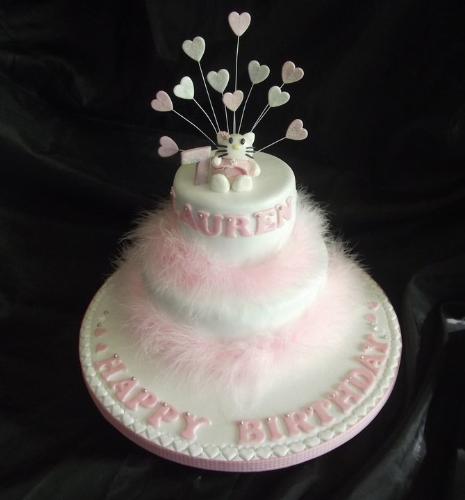 Hello Kitty Cake - The latest cake from my daughter - pretty isn't it? Hello Kitty Cake - The latest cake from my daughter - pretty isn't it?