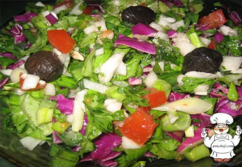 Vegetable salad - vegetable salad that is good for the health