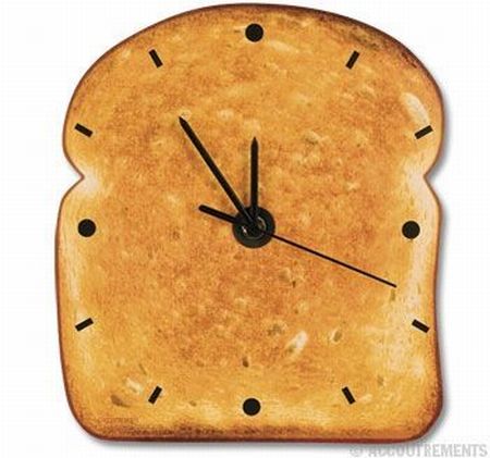 Toast Clock! - This is an edited photo so the clock has turned into a toast, haha!
Have fun all here in myLot and if it is morning out there, good morning to you! :-)