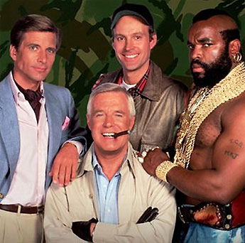 The A Team - The original television "A Team"