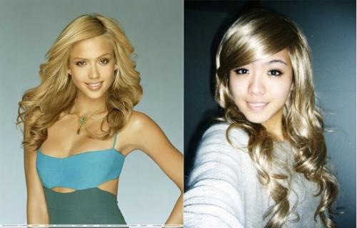 chinese girl changes to jessica alba - chinese girl wants to change her face to look like jessica alba