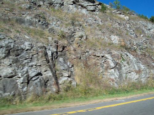 One of my rock pictures - This was taken in Virginia on the way to Ohio.