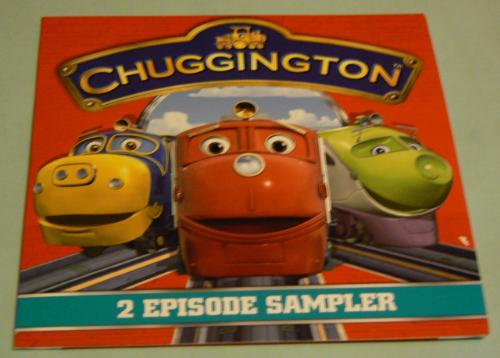 chuggington dvd - The chuggington sample dvd that they gave us at the toys r us play date chuggington dvd - The chuggington sample dvd that they gave us at the toys r us play date