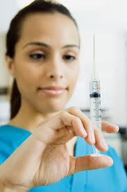 taking an injection - Taking an injection is cool