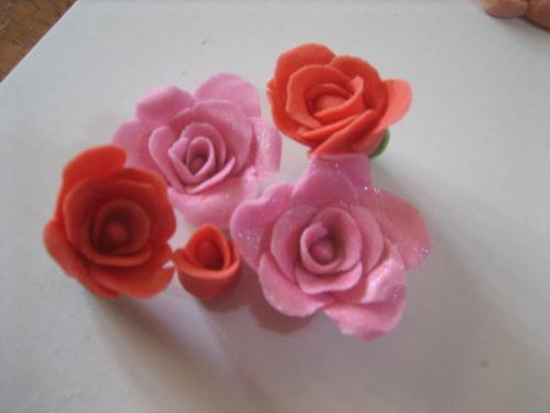 flowers - gumpaste flowers i made