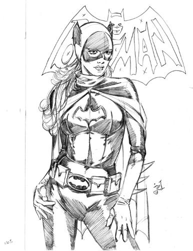 Bat Girl - I am a huge fan of artwork. This is one of my favorites.