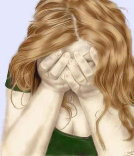 Crying - I am a huge fan of artwork. This is one of my favorites.