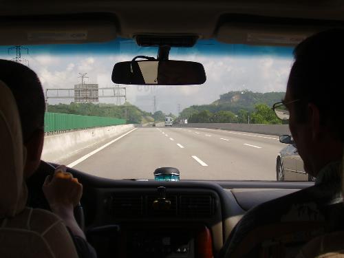 Expressway - looking at zhujai expressway