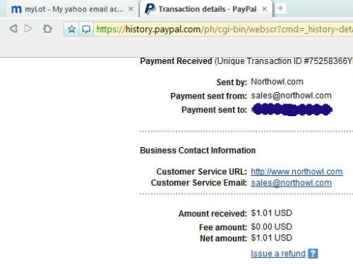 incentria payment - got payment from incentria