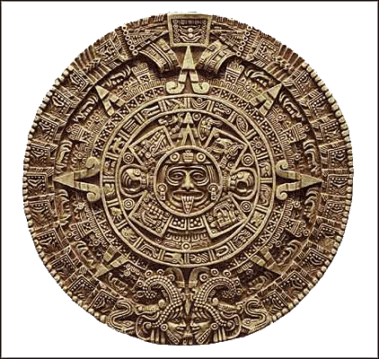 Mayan Calendar - As per this calender, the world will end in 2012. But nobody is sure about it.