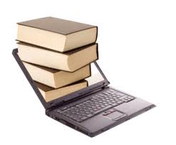 E-books, books on your PC - E-books, books that you can read on the screen of your pc or cellphone, you can carry a lot of them, and is much cheaper. 