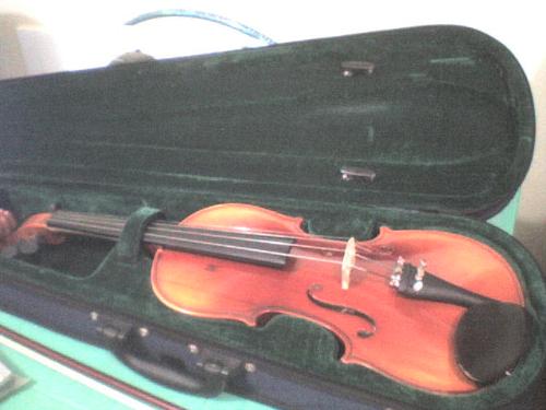 My Violin Jihoo - I named my violin Jihoo, which is a boy's name, from Boys Over Flowers