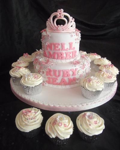 Christening Cake - A beautiful cake to celebrate a Christening and a Holy Communion Christening Cake - A beautiful cake to celebrate a Christening and a Holy Communion