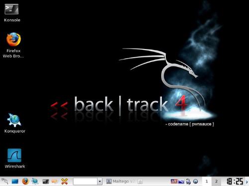 Backtrack 4 - Screenshot of my Backtrack 4