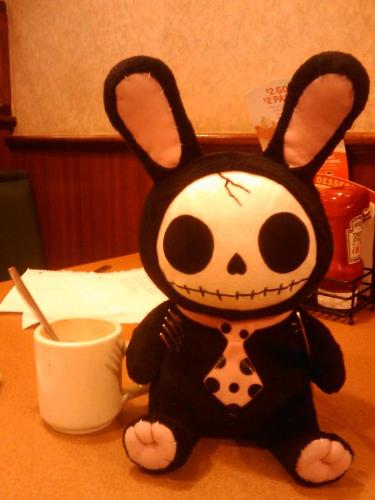 Furry Bones bunny - my personal favorite Furry Bones collection member.