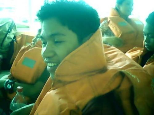 travel -  i wear life jacket ready for boarding
