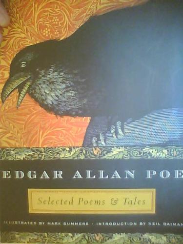 Great Book. Great Author. Hard. - Edgar Allan Poe, "Selected Poems & Tales". 
Illustrated by Mark Summers. Introduction by Neil Gaiman. 
