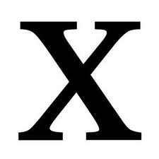 Letter X - letter x, about ex life