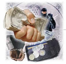 Fraud Picture - Image of money, robbery and getting caught on crimes punishable by law.