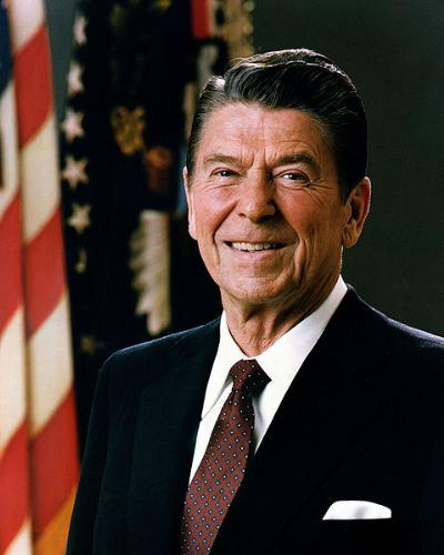 Ronald Reagan - The first US president I voted for!