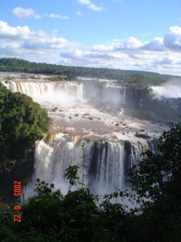 Iguazu - This is a picture taken at Iguazu Falls, the greatest in the world.