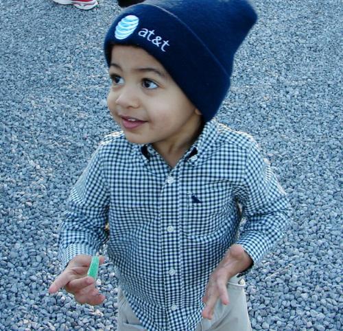 Halloween 2010 - My 22 month old son dressed as Pawpaw for Halloween